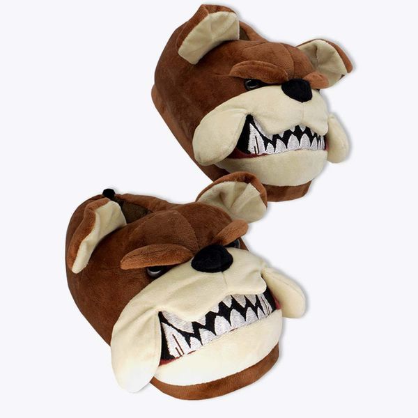 Pantufa 3D  Bulldog - Zonacriativa