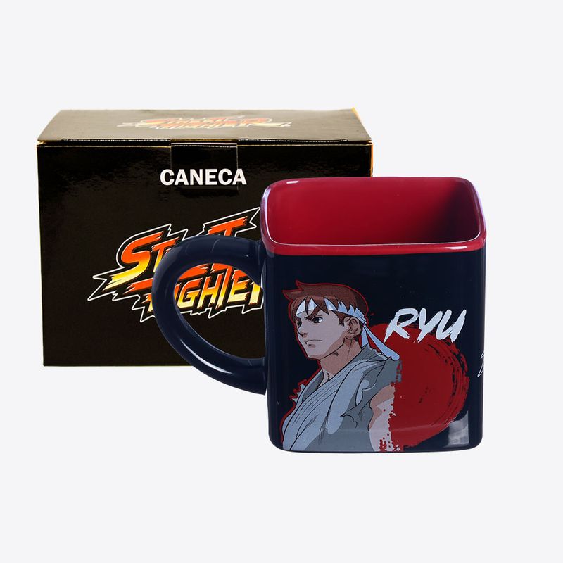 caneca jogo street fighter jogos de luta games gamer mod 2