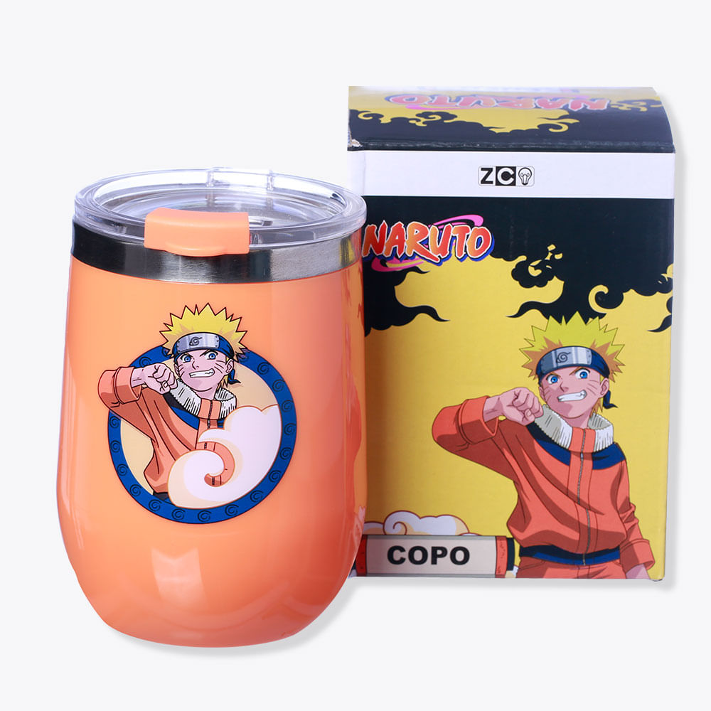 ((((MC) Copo termostático NARUTO (2 opções disponíveis) Copo termostático  Uchiha Obito NARUTO Uchiha Obito com solo de grande capacidade Copo