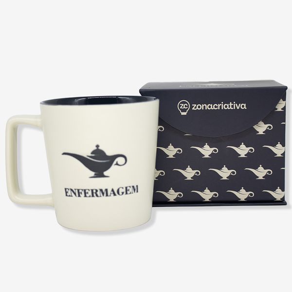 Caneca Buck Profissões Enfermagem – Zonacriativa