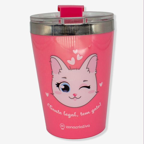 Copo Snap I Love Cats – Zonacriativa