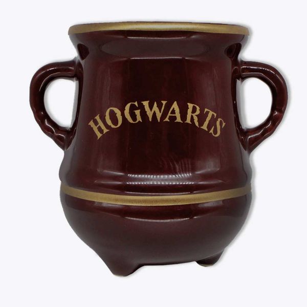 Caneca 3D Poção Hogwarts Dourada - Harry Potter