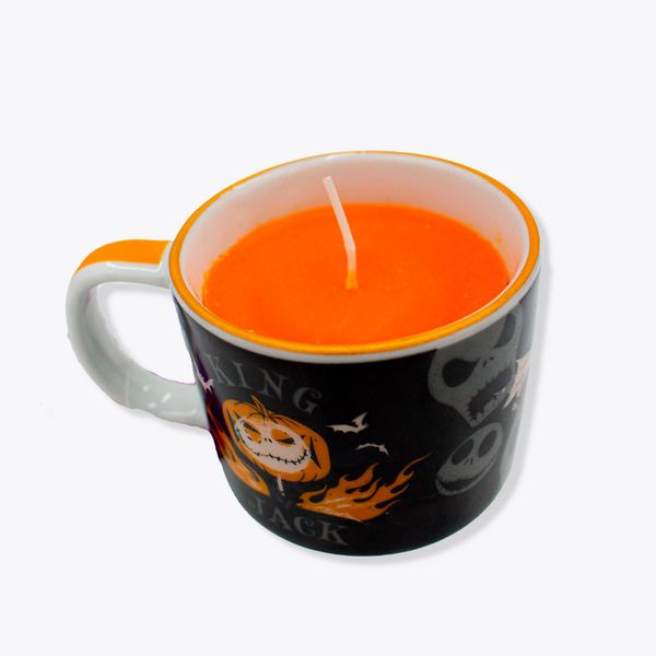 Caneca Vela Decorativa Jack Skellington - O Estranho Mundo de Jack