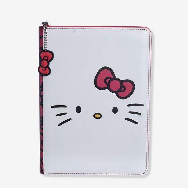 Caderno com Pasta Hello Kitty