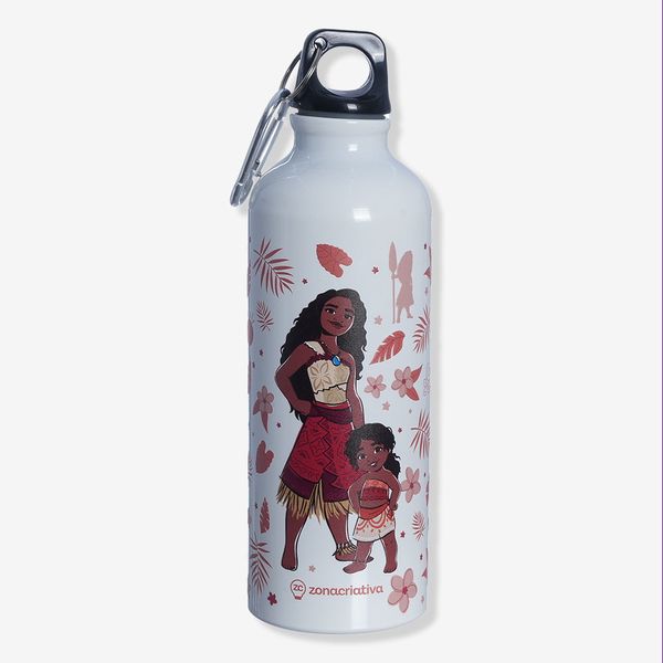 Garrafa com Mosquetão Moana - Disney