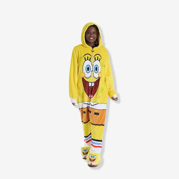 Macacão Kigurumi Bob Esponja