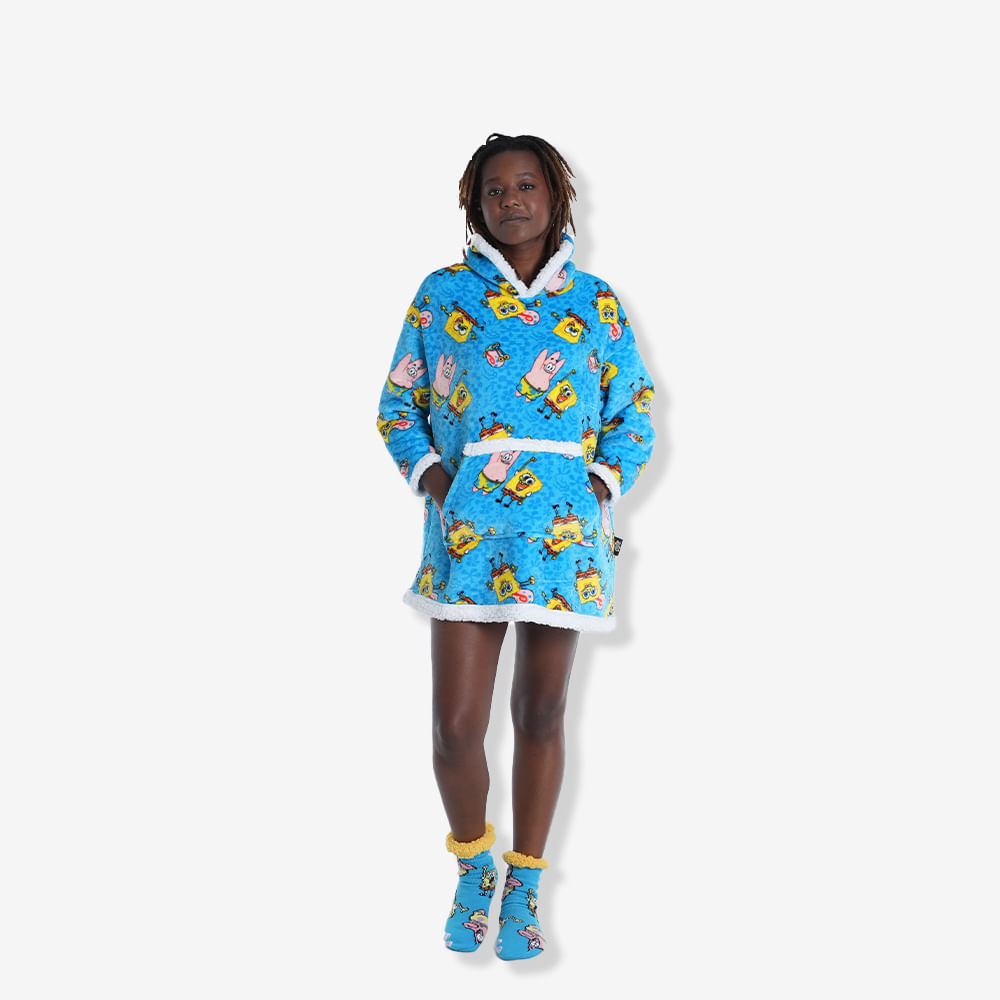 Moletom Hoodie Adulto Bob Esponja Zonacriativa