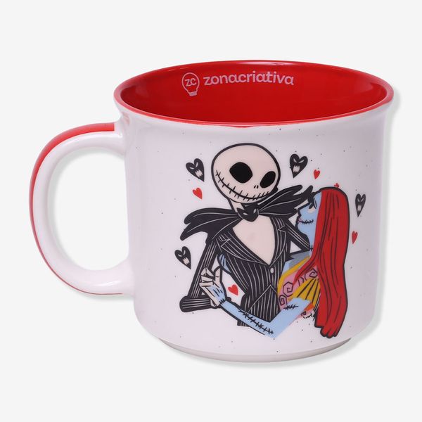 Caneca Tom Jack e Sally - O Estranho Mundo de Jack