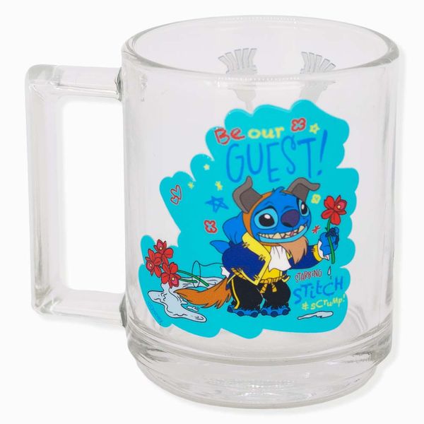 Caneca Veneza Stitch Bela e a Fera - Disney